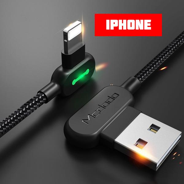 Carregador para iPhone - USB C - Micro-USB | Cabo Titã™ - One Shoop