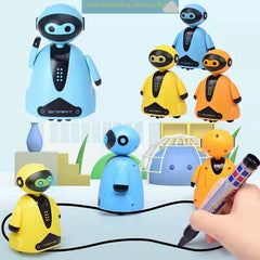 Brinquedo Educativo Infantil - Robot: Diversão e Aprendizado para Crianças de 1 a 8 Anos
