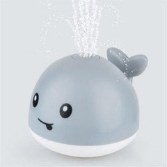 Brinquedo Interativo para Bebê Baleia Pisca Cores com Jato D'Água - Diversão Aquática e Estimulante para Seu Pequeno