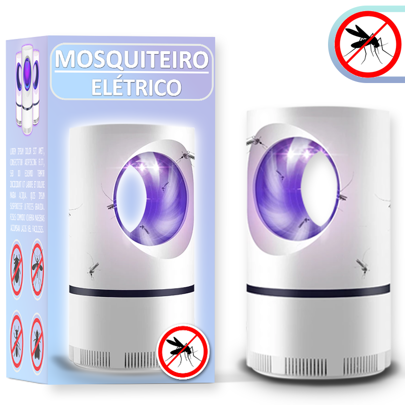 Armadilha Para Mosquitos e Insetos - Mosquiteiro Elétrico - One Shoop