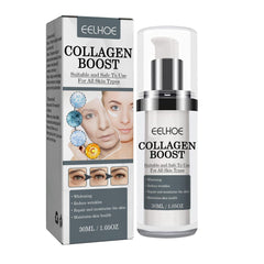 Collagen Booster Serum for Women Anti Aging Dark Spot Corrector Wrinkle Cream Face Skin Care 30ml