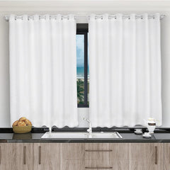 Voile Kitchen Curtain with Microfiber Lining - Comfort and Beauty for Your Environment