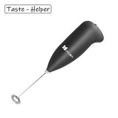 Portable electric milk and liquid frother frother