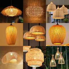 Handmade Bamboo Lamp for Home